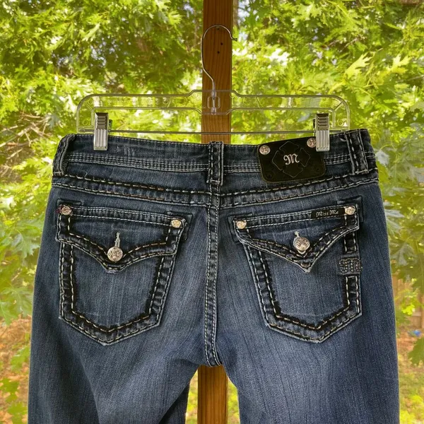 Miss Me Women's Signature-Rise Boot Cut Jeans Size 30 - Image 4