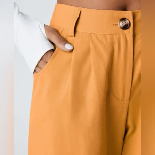 HALARA Rising Sun Orange Jogger Pants - Image 4