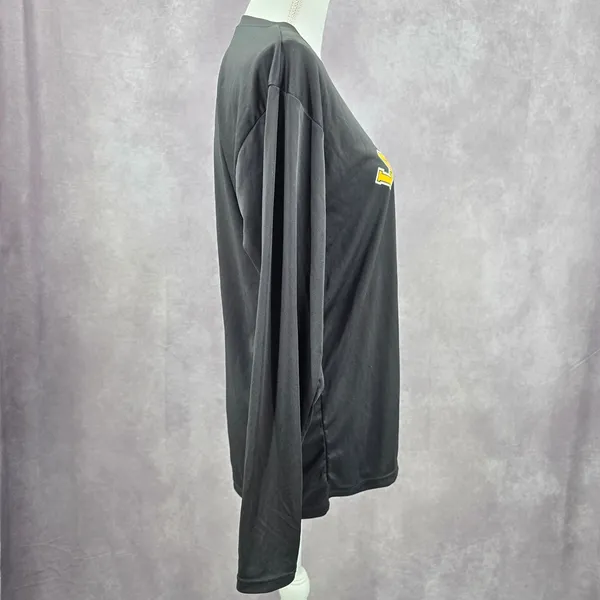 A4 Black‎ Long Sleeve Lady Indians Sportswear Activewear Tshirt Small - Image 3