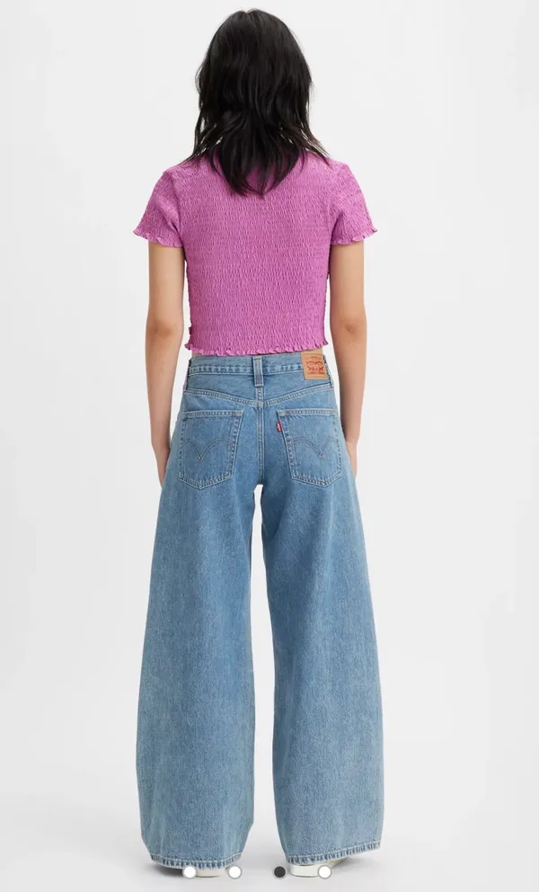 84’ Baggy Wide Leg Jeans (Levi) SIZE 26 - Image 3
