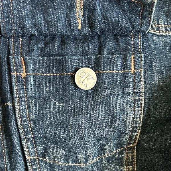 Calvin Klein Jeans Dark Blue Denim Jacket - Image 4