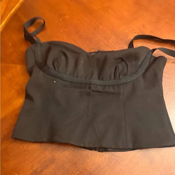 Black Princess Polly Top Size 6 - Image 7