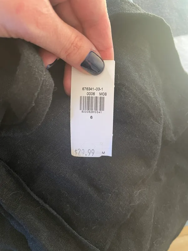Old Navy Linen Blend Paper Bag Shorts - Image 3