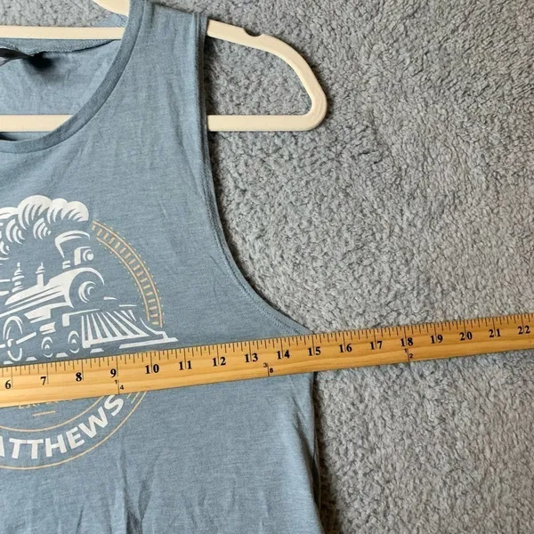 Burn Bootcamp Tank Womens XS Blue Matthews Est.‎ 2015 Workout Gym Exercise - Image 4