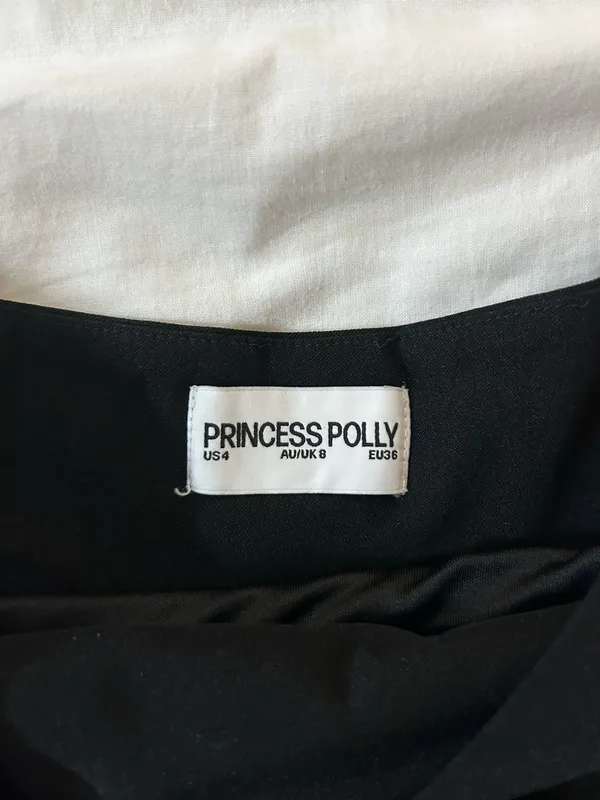 Princess Polly Skirt Mini Black - Image 3