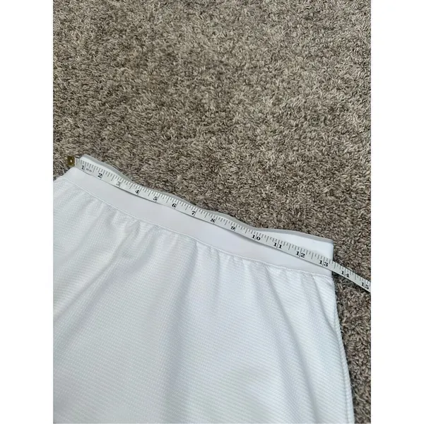 Adidas Core Club Skirt Women’s S Tennis Golf Athletic Skort Mini White Textured - Image 9