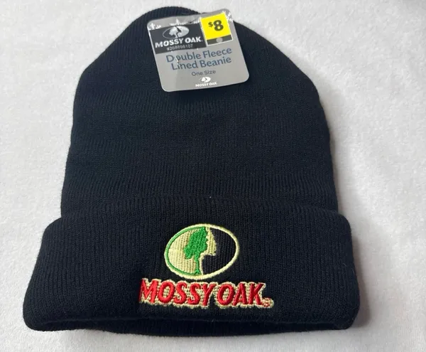 Black mossy oak beanie  - Image 2