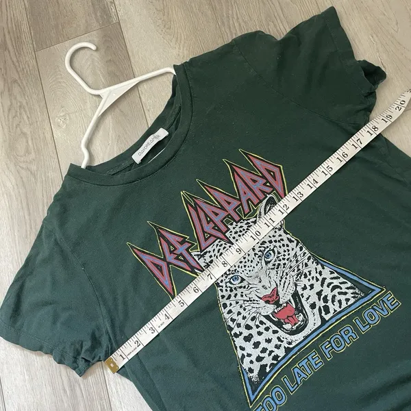 Daydreamer Short Sleeve Tshirt def leppard womens Green (medium) indie grunge - Image 3