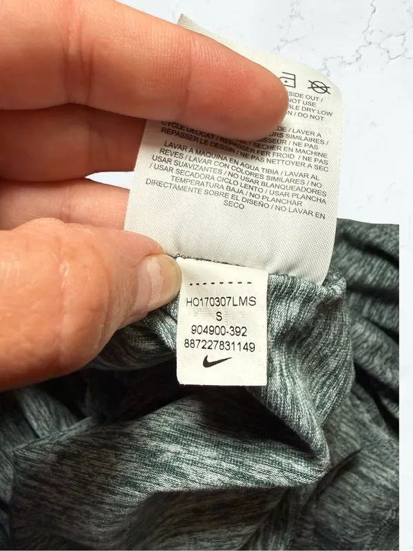 NIKE Dri-FIT Element 1/4 Zip Running Pullover Gorpcore Heather Green Space Dye S - Image 11
