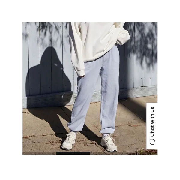 Brandy Melville Rosa Sweatpants‎ Pale Blue One Size Small - Image 2