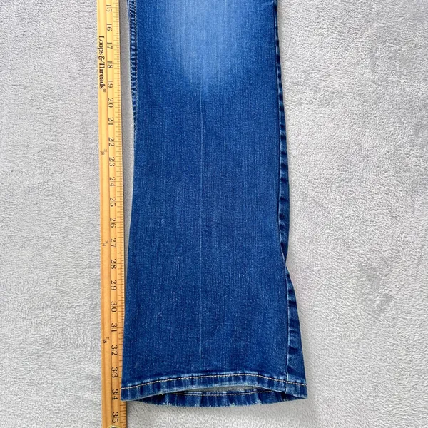 Wrangler Bootcut Jeans Women 13x36 Dark Wash Stretch Denim‎ Classic Western Fit - Image 6