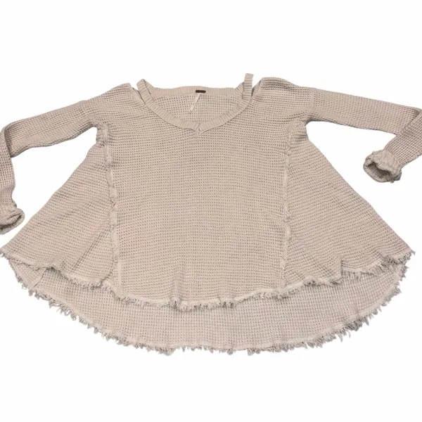 Free People Moonshine Waffle Knit Sweater - Image 5