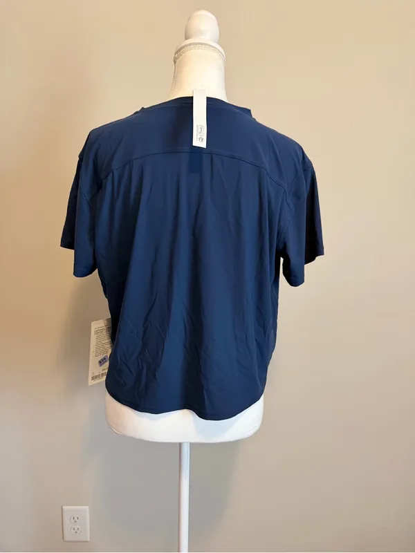 NWT Lululemon Lightweight Tennis Crewneck T-Shirt size 12 club blue - Image 8