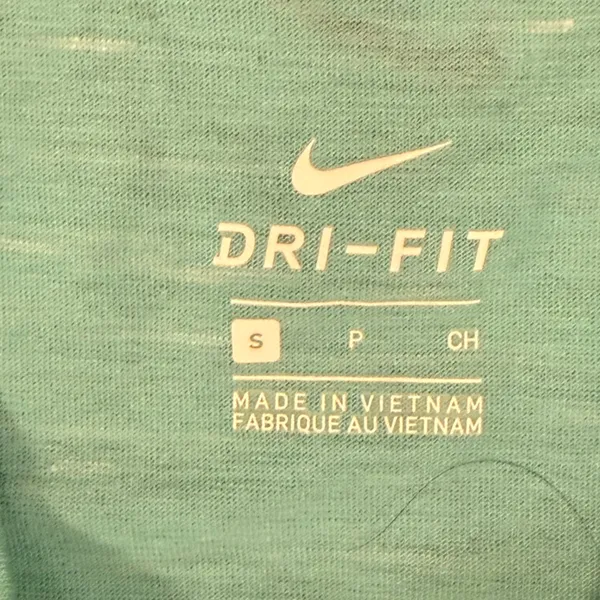 Nike Dri-FIT Heathered Aqua Tank Top - Image 3