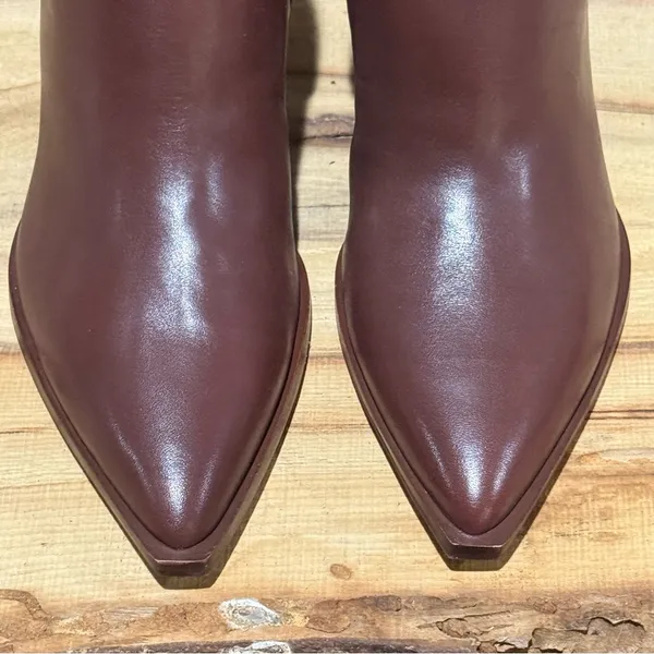 Dolce Vita Auggie‎ SOFT Leather Boots Size 8 Brown - Image 8