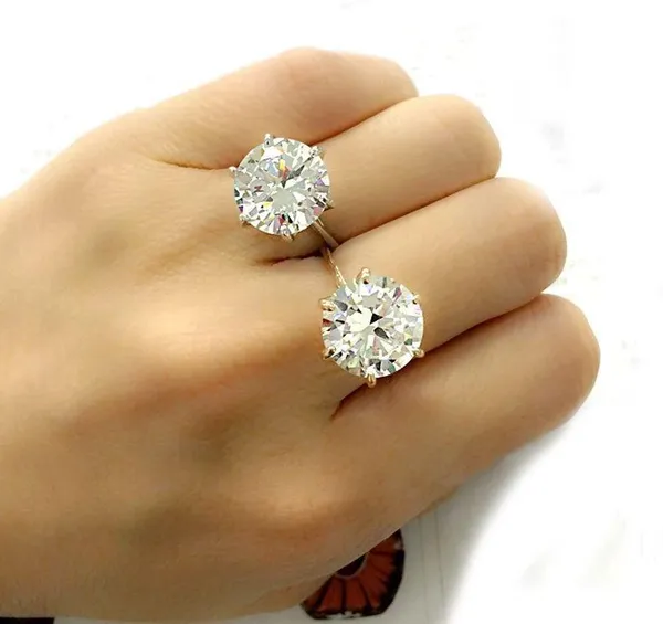 5ct halo 4.5 5 6 7 8 9 10 Diamond Cz Silver 925 Cushion Engagement Proposal Ring - Image 6
