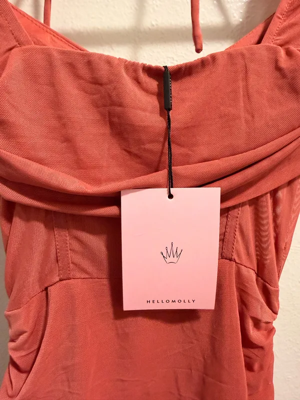 Hello Molly Mini Dress Pink - Image 5