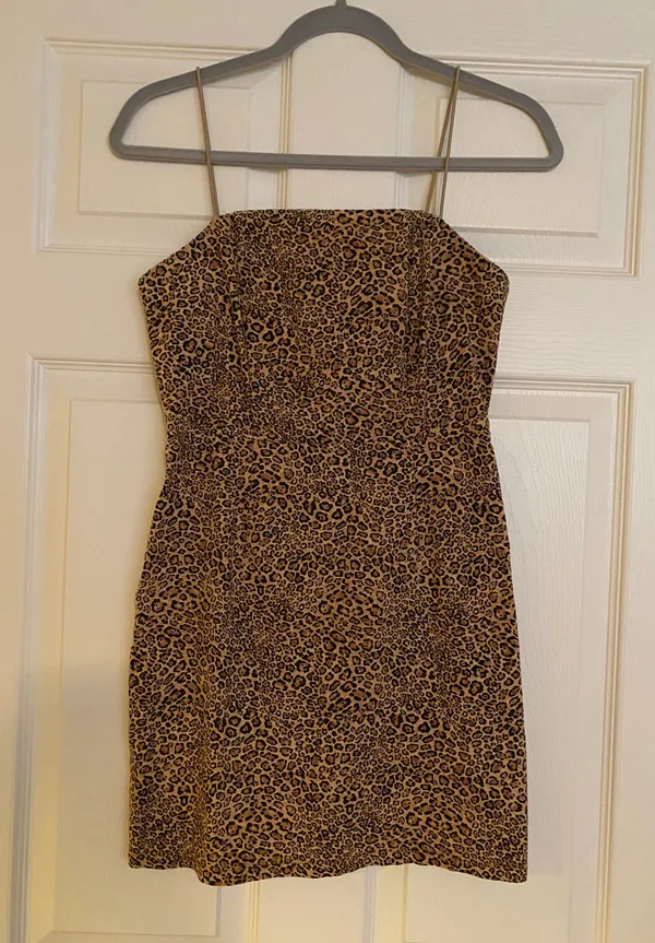 Urban Outfitters Leopard Mini Dress - Image 3