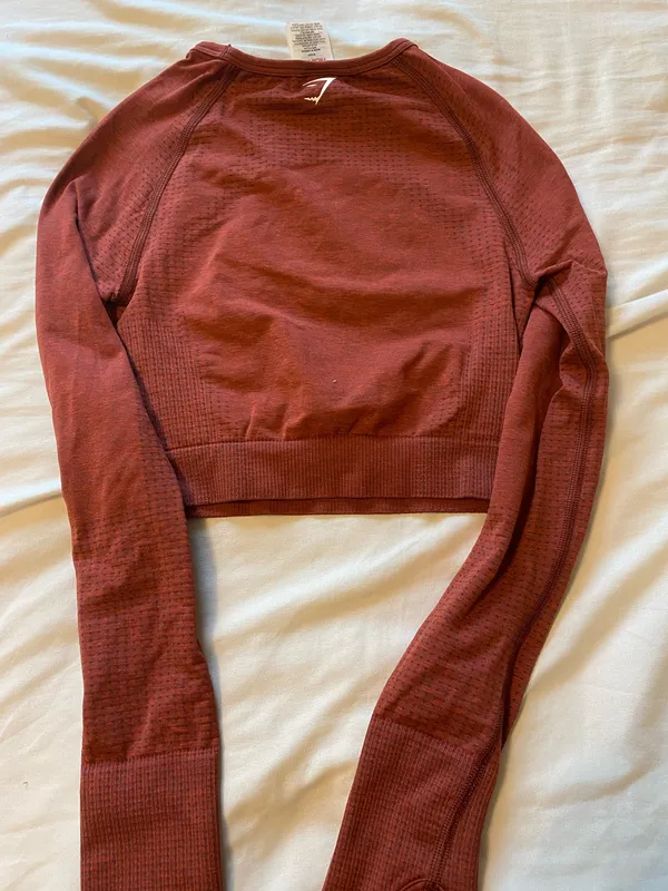 Gymshark Top Long Sleeve Crop - Image 3