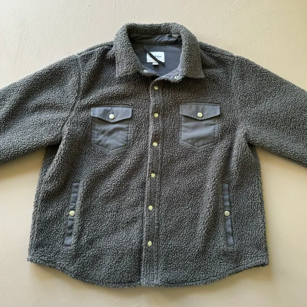 Goodfellow & Co Sherpa Long Sleeve Shacket - Image 2