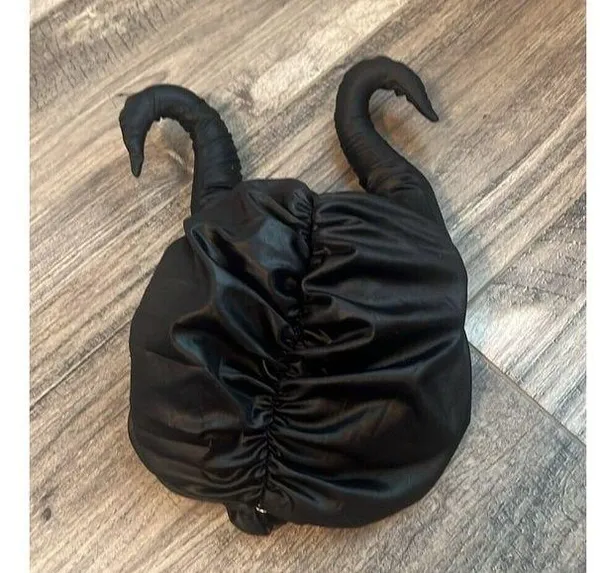 Maleficent HEADPIECE Halloween BLACK Hat Horns Evil Headpiece Disney Cosplay - Image 3