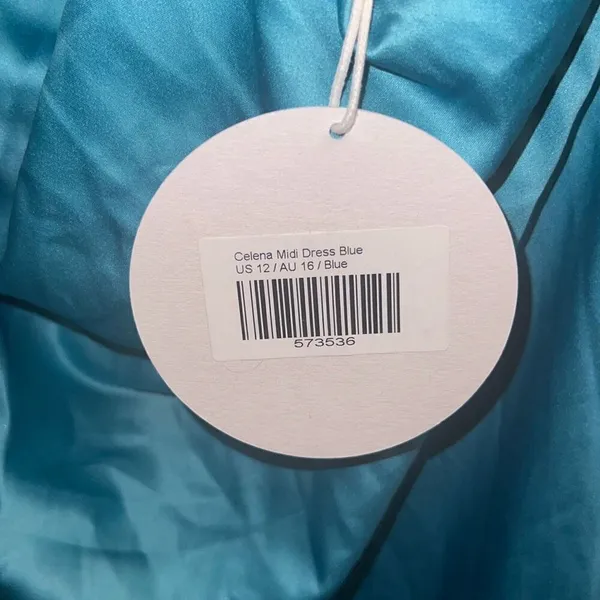 ✨Princess Polly Celena Midi Dress Sz 12 Blue✨ - Image 11