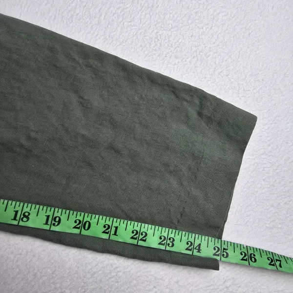 Vince -1159 Olive Green Linen Lyocell Blend‎ Tailored Straight Leg Pants Size 2 - Image 8