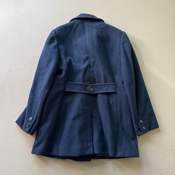 Vintage Wool Double Breasted Peacoat - Image 2