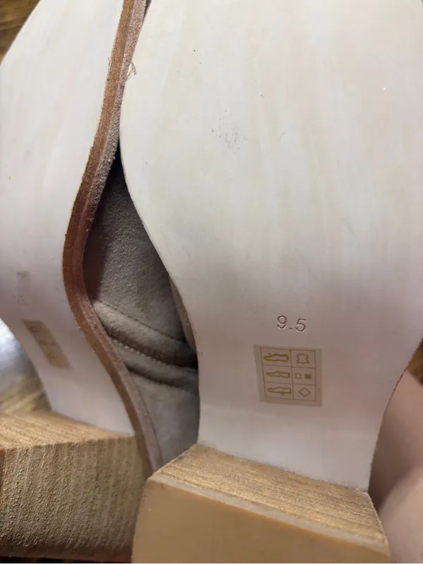 Jeffrey Campbell Tan‎ Rosee Heeled Ankle Boots Size 9.5 - Image 8
