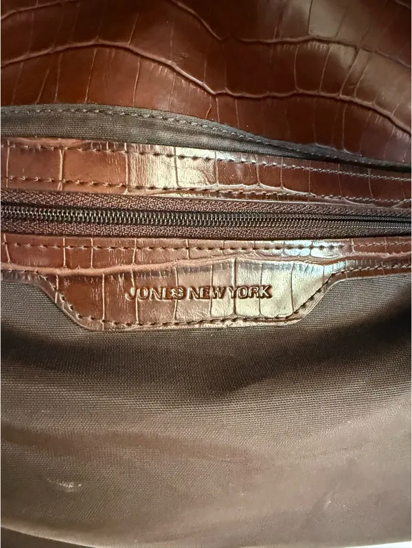 Jones New York Bag Brown Shoulder - Image 6