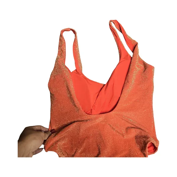 Aerie Sparkle Babewatch One Piece‎ Swimsuit Size: M - Image 4