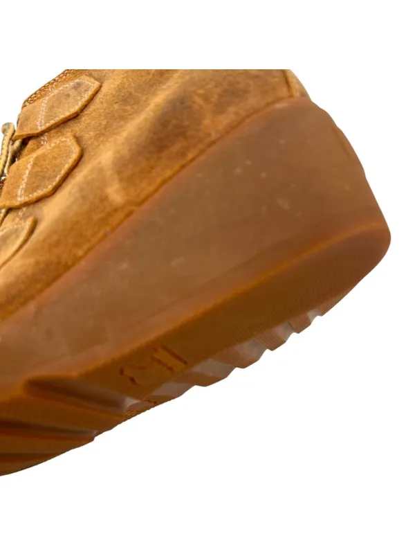 Sorel Toronto Lace-Up Wedge Ankle Boots Waterproof Camel Brown Size 6 - Image 8