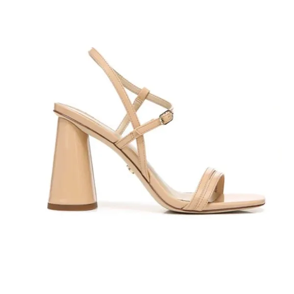 NWB Sam Edelman Kit Slingback Block Heel Sandal Beige Blush Size 10 - Image 3