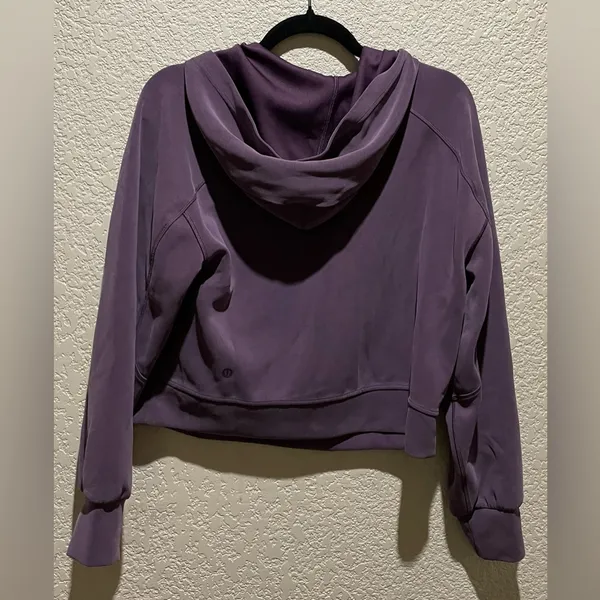 Lululemon Softstreme Hoodie Sweatshirt Grape Thistle Purple Size 6 - Image 3