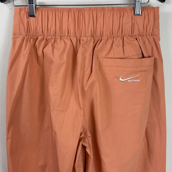 Nike Sportswear Athleisure Wide Leg High Waist Trousers in‎ Terra Blush Medium - Image 11