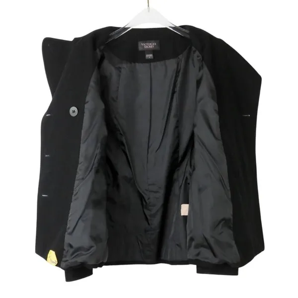 Victoria's Secret Express Wool Blend Double Peacoat(Size 14) - Image 4