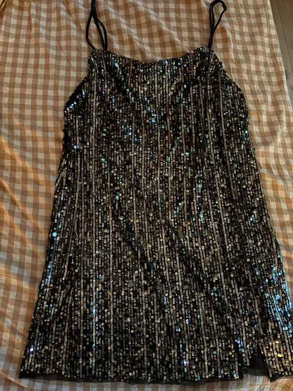 Free People midnight kiss mini slip dress - Image 2