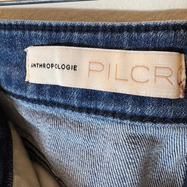 Anthropologie Pilcro Trouser Bootcut Jeans Medium Wash Size‎ 29 - Image 6