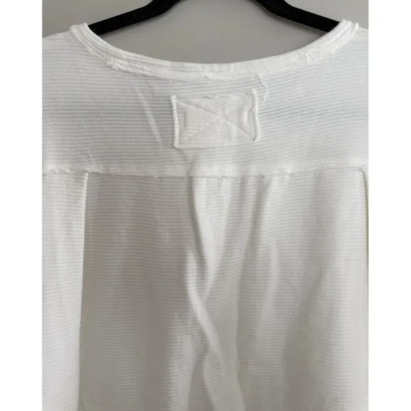 Free People We The Free Total Eclipse Tee Ivory‎ Women's Size Small - Image 4
