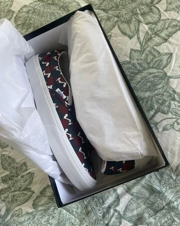 J. Crew x Vans Astro Print Classic Slip-On Sneakers - Image 6