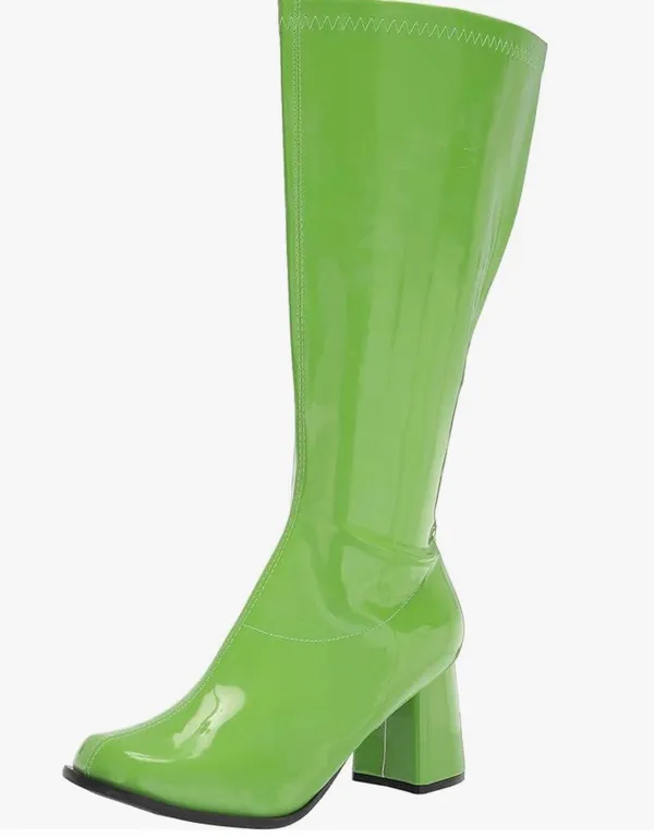 Green Go Go Boots Size 7 - Image 3