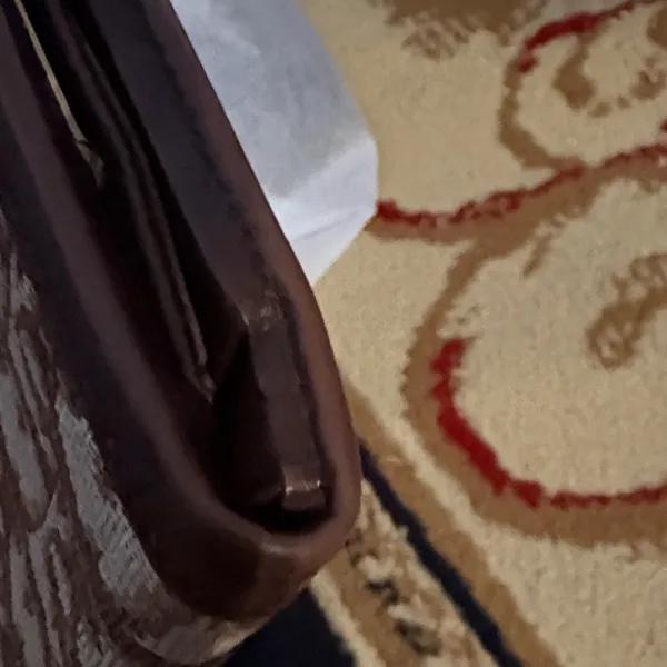 Christian Dior Brown and‎ Tan Patterned trotter wallet - Image 3