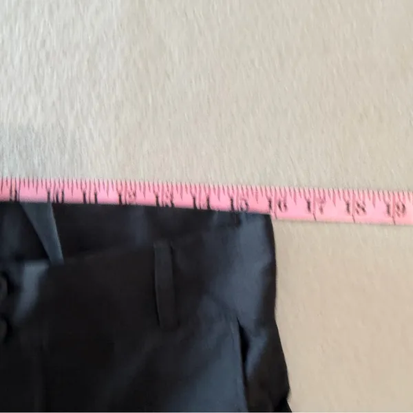Women's Black Hiking Style Pants with Fixed Waist and Pockets Size Medium #26070 - Image 4