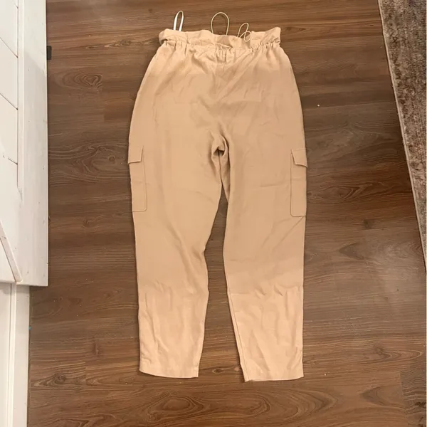 H:OURS Shaye‎ Paperbag Cargo Pants - Image 4