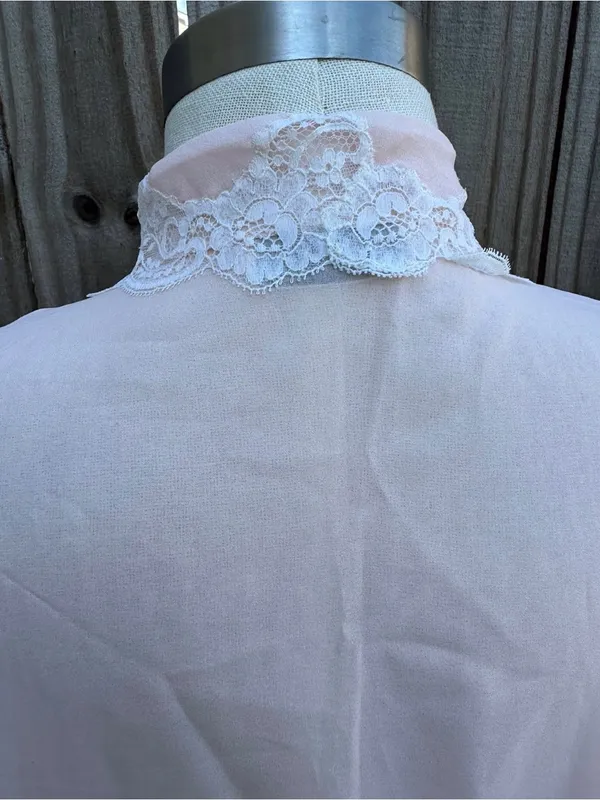 121 Christian Dior Vintage Lingerie Shell Robe - Image 5