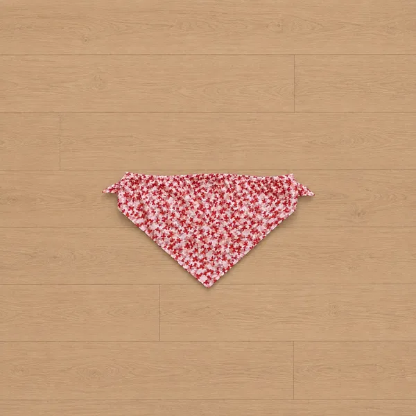 Motel Rocks Pink & Red Butterfly Bandana Top - Image 2