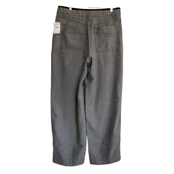 Democracy Clothing Curve Equality Straight Leg Pants‎ Grey Heather Drawstring 12 - Image 8