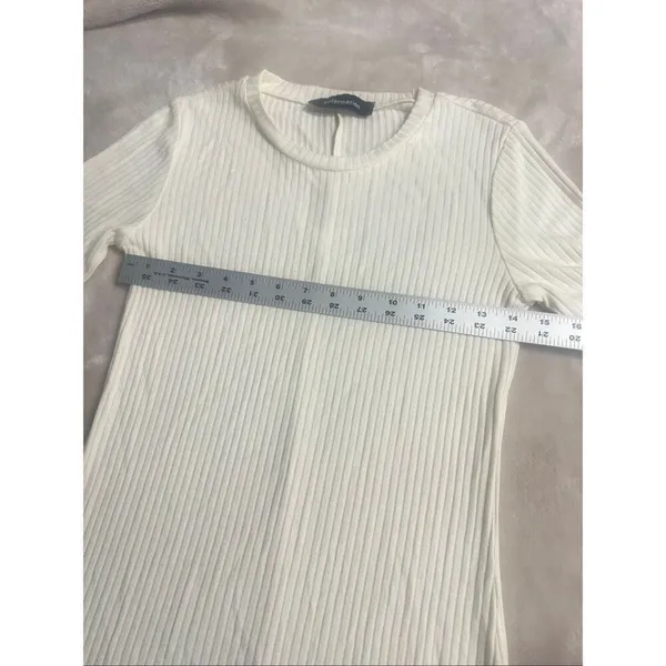 Reformation Banbrook Women’s Small Cream Short Sleeve Mini Dress A Line - Image 7