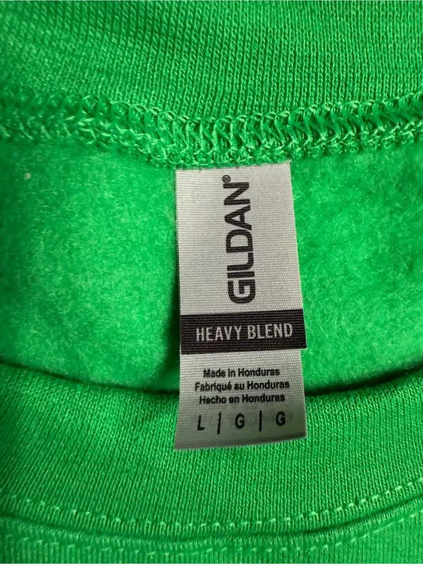 Gildan Green 'Beverly Hills California' Graphic Sweatshirt - Image 2