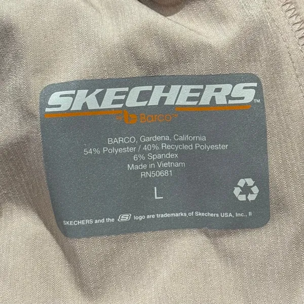 Skechers Large Brown Jogger Lounge Casual Comfort Athleisure Neutral Minimalist - Image 2